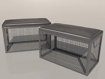 Iron stool 3d model Iron stool 3d model