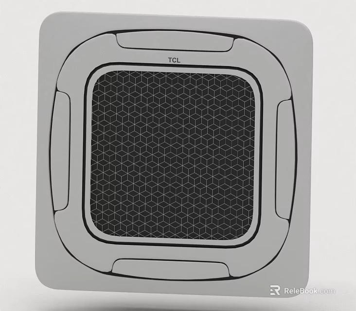 TDL Square Daily Electrical Appliance With Hexagonal Grid Design For Home Use 3d model