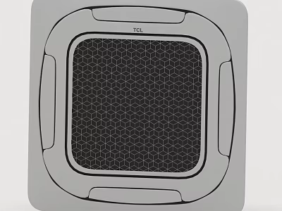 TDL Square Daily Electrical Appliance With Hexagonal Grid Design For Home Use 3d model