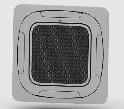 TDL Square Daily Electrical Appliance With Hexagonal Grid Design For Home Use 3d model