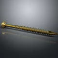 Premium Gold Colored Metal Screw Essential Hardware Tool For Various Repair And Building Needs
