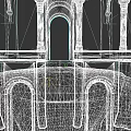 Ornate Gothic Stone Archway In Historic Interior With Carved Decorations And Intricate Floor
