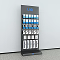 Shelf Display Rack Floor Stack Smart Home Xiaomi Home Shelf Lamp Cabinet TV Display Rack Computer Display PC Desktop Headset Xiaomi Mobile Phone Washing Machine Notebook Machine 3d model