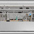 Modern Public Office Space Interior With Open Layout Sofa Table Green Plants And Wall Art