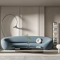 Modern Sofa Coffee Table Combination Sofa Coffee Table 3d model