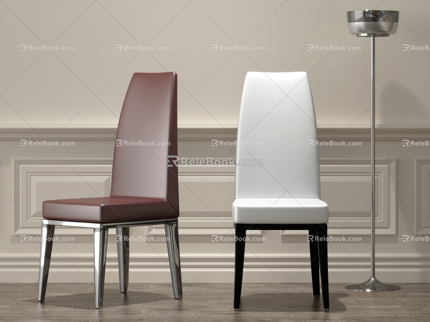 Modern Dining Chair 3d model