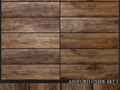 Ashford Oxide Seti Wooden Texture Decorative Panels With Brown Tones Natural Wood Grain Pattern 3d model
