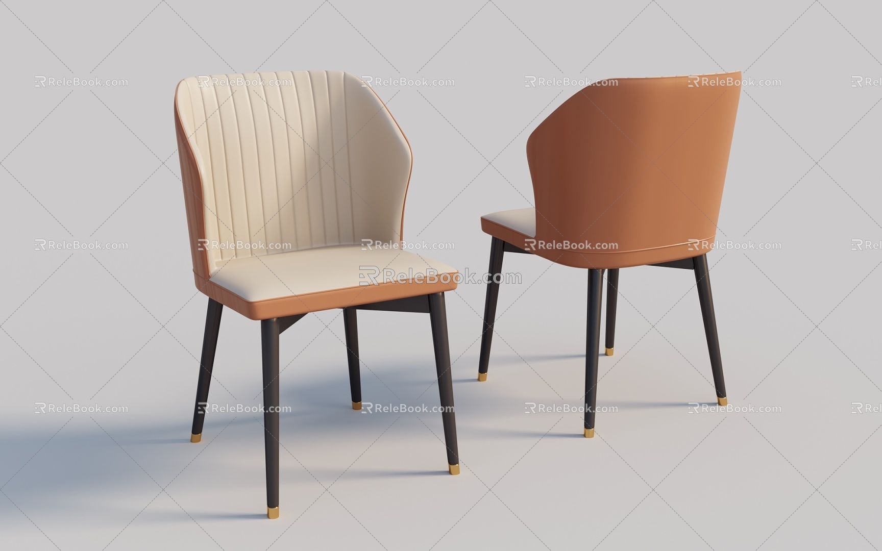 Chair Single Chair Dining Chair Leisure Chair 3d model