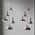 Modern Chandelier Simple Small Chandelier Combination Restaurant Chandelier Minimalist Bedside Chandelier Reception Desk Chandelier Front Desk Chandelier 3d model