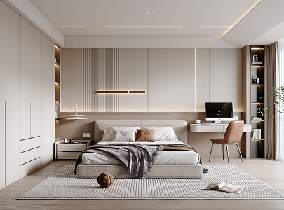 Modern Bedroom 3d model