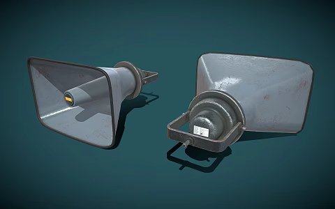 Modern speaker sound 3d model