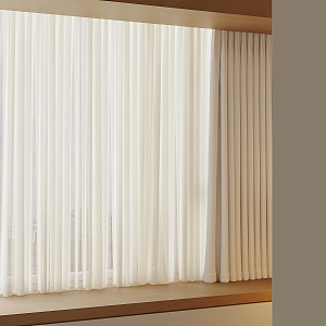 Curtain Screen Window Blinds Dream Curtain Shangri-La Curtain 3d model