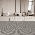 Modern Multiplayer Sofa 3d model