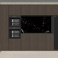 Modern Entryway Cabinet And Side Cabinet With Natural Wood And Storage Design