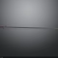 Polished Metallic Sword Featuring Sharp Long Blade And Ornate Handle