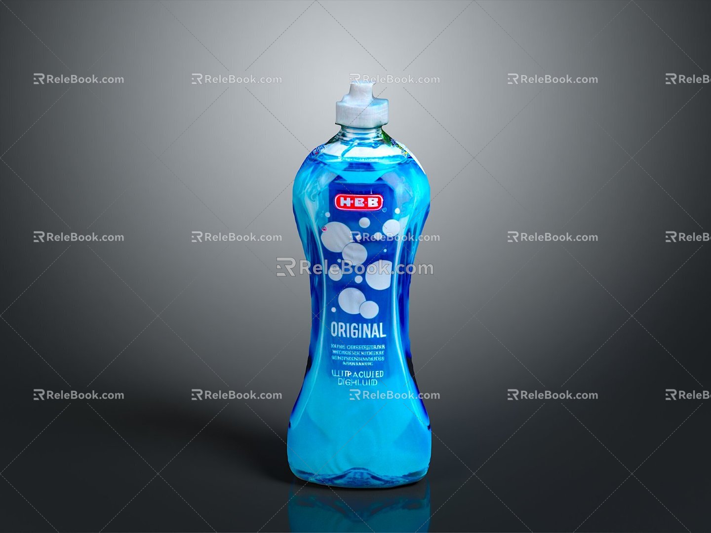 Daily chemical disinfectant detergent detergent daily necessities 3d model