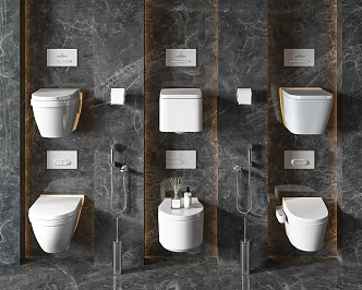 Modern Toilet 3d model