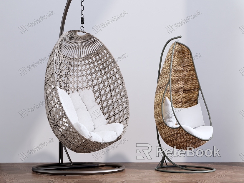 Modern Hanging Chair Rocking Chair model