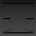 Black Wall Mounted Washing Daily Product Holder With Practical Storage Design