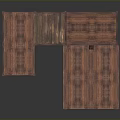 Wooden Container Building With Modular Structure Red Roof And Open Design