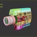 Vintage Canon Electronic Camera With Classic Design And Large Zoom Lens