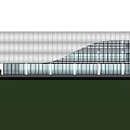 Modern Multi-storey Office Building Complex Industrial Park 3d model