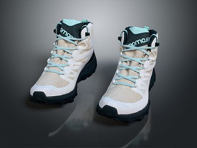 Modern Hiking Boots Hiking Boots Travel Shoes Climbing Shoes sneaker Running Shoes 3d model