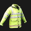 Police Uniform Clothing Clothing Clothing Police Uniform Traffic Uniform Coat 3d model