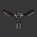 Modern Spaceship Spacecraft 3d model