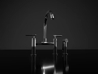 Modern faucet 3d model