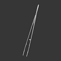 Stainless Steel Tweezers With Various Tip Shapes As Precision Tools For Professionals