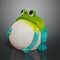 Frog Frog Frog Poison Frog Game Frog Reptile Cold Blooded Animal Reptile Reptile 3d model