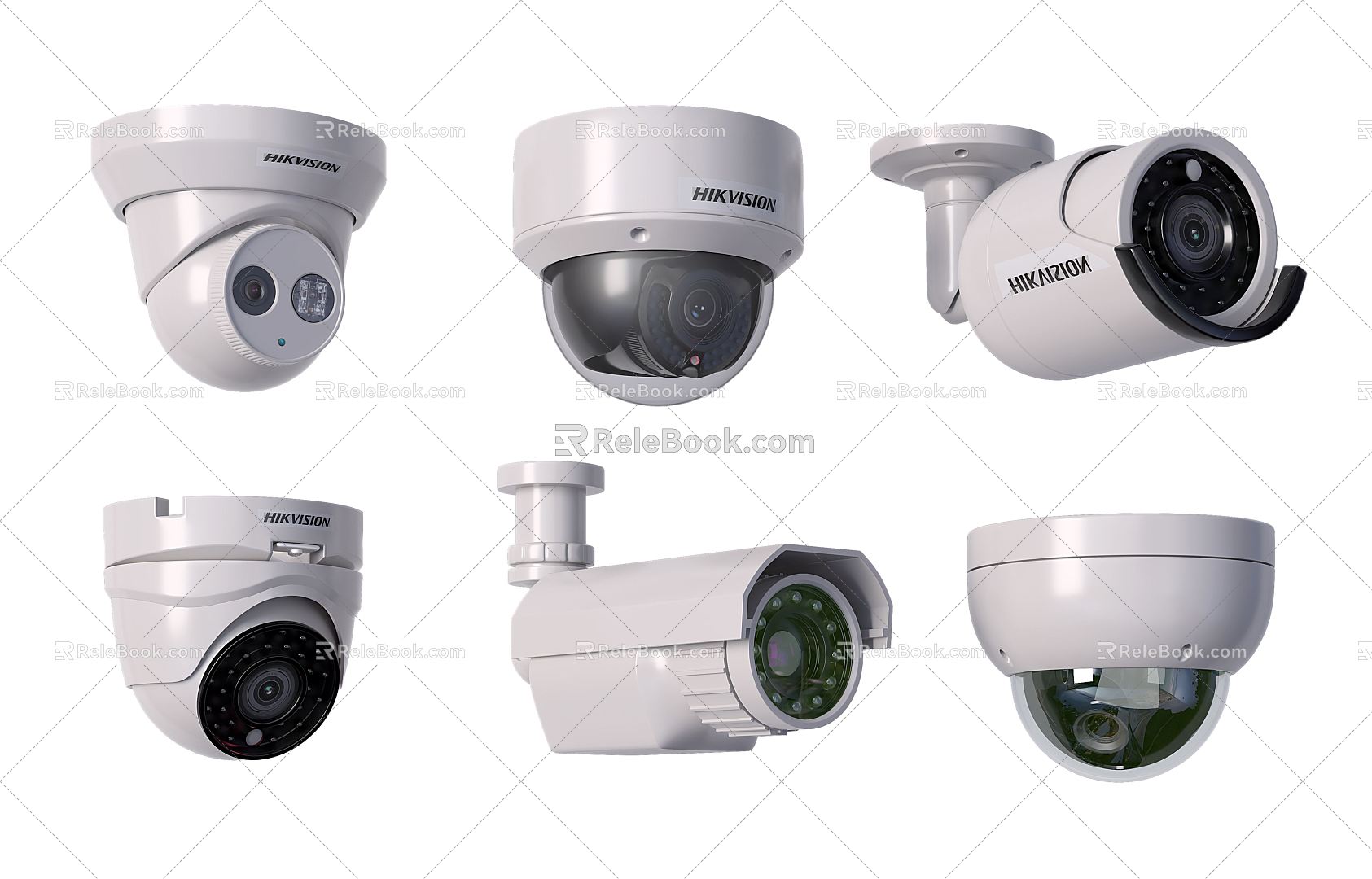 Modern camera surveillance camera model