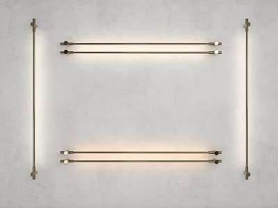 Modern Wall Washer Lights With Sleek Design For Indoor Wall Illumination 3d model