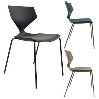 Chair Seat Stool Leisure Chair Single Chair 3d model