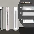 POLIFORM Modern Indoor Wall Mounted Air Conditioners And Vertical Fans Design