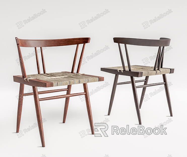 Quiet Dining Chair Single Chair Dining Chair model