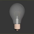 Modern LED Light Bulb With Clear Glass Design For Home Lighting