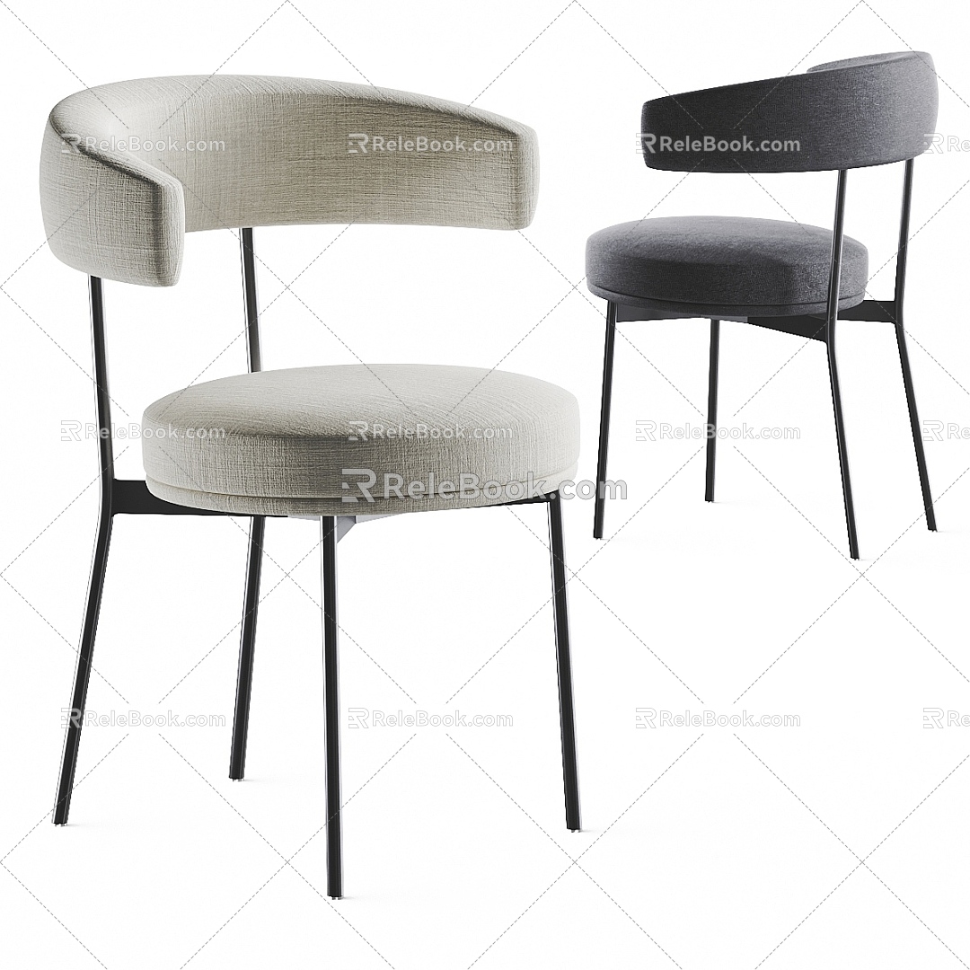 Modern Dining Chair 3d model