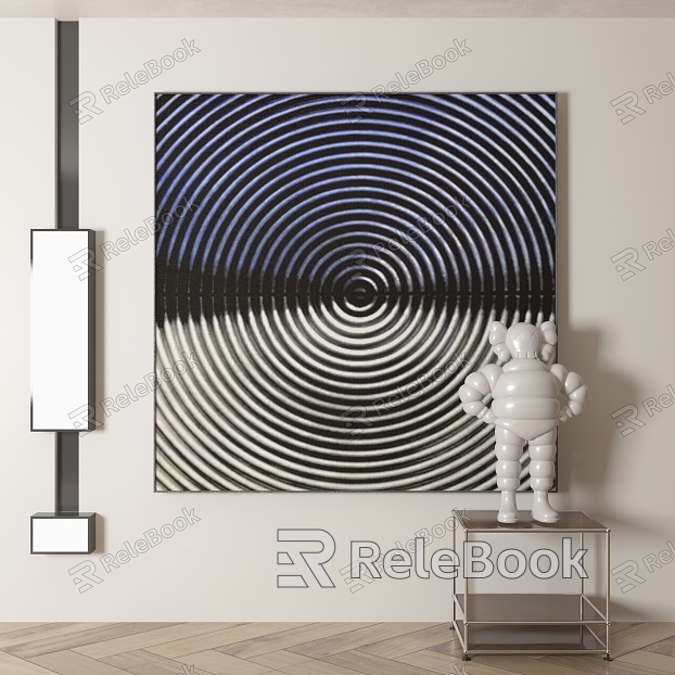 modern abstract painting abstract decorative painting model