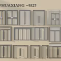 TPHUAXIANG 9527 Door And Window Frame Collection With Various Styles And Modern Designs