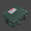 High Quality Green Durable Weapon Storage Case With Secure Locking System 3d model