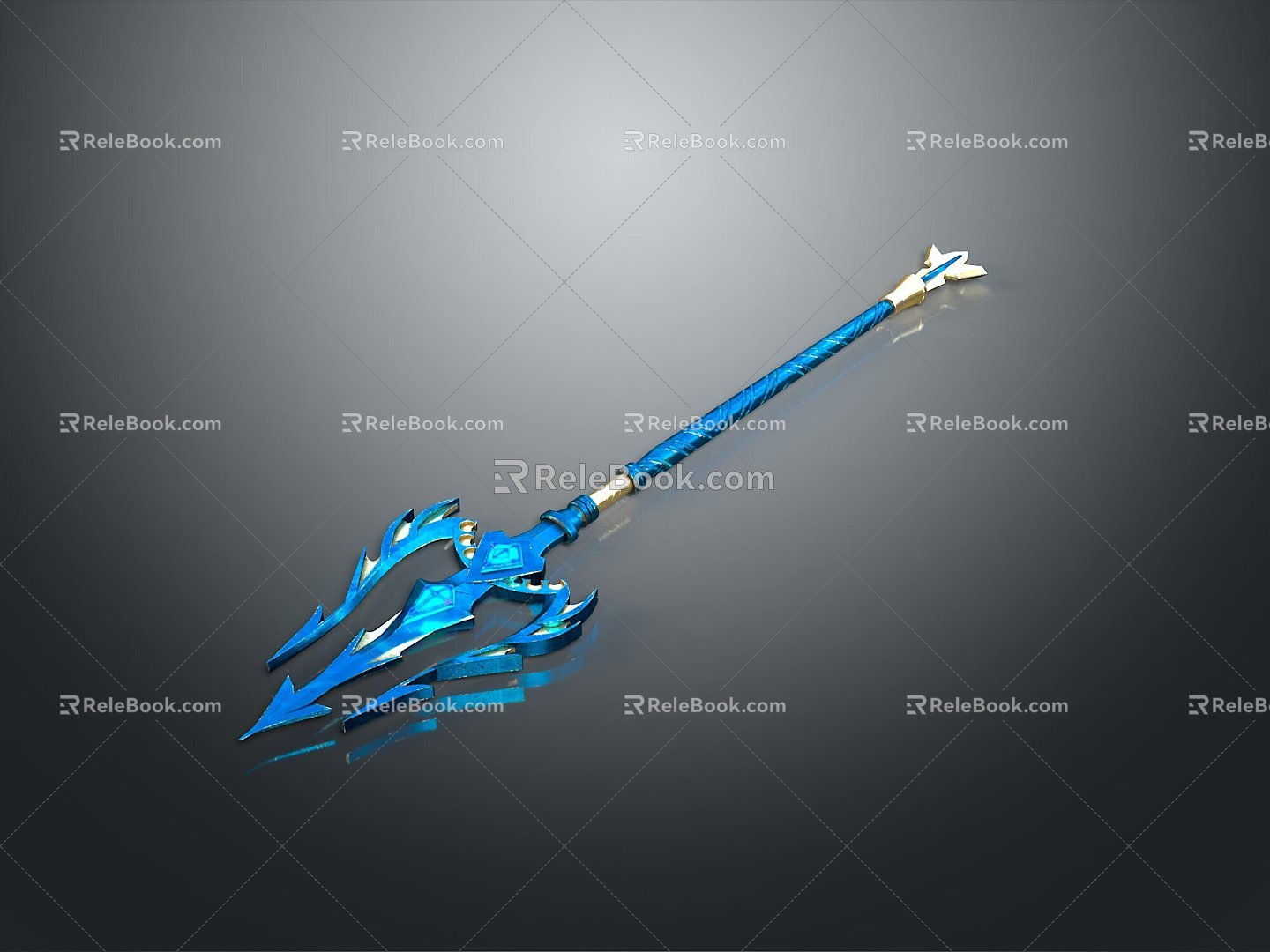 Cold weapons Sword Sword Sword Sword Axe Hook Fork Spear Trident Melee Weapon Military 3d model