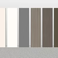 Various Colored Wall Panels With Wood Grain And Solid Color For Interior Design
