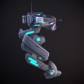 Intelligent Robot Machine Mechanical Robot Intelligent Artificial Intelligence Fighting Robot Mecha Technology 3d model