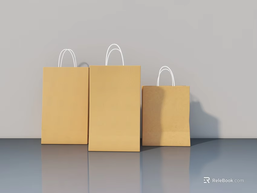 Modern Hinged Door with Sleek Design and Durable Material for Interior Use 3d model