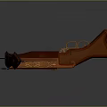 Crossbow Mechanical Crossbow Shift Bow and Arrow Shoot Far Equipment Weapons High-tech Crossbow 3d model