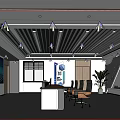 Tech Security Monitoring Room Interior Design With Large Screen Multiple Monitors Control Console And Chairs
