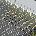 Modern Large Multiple Lanes Expressway Toll Station Practical Road Facility With Standard Traffic Guidance Design