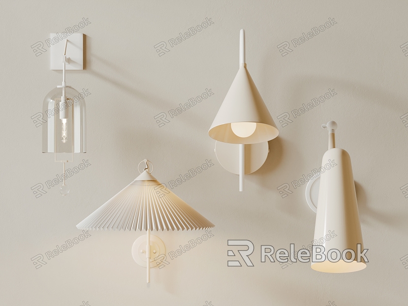 wall lamp cream wind wall lamp model